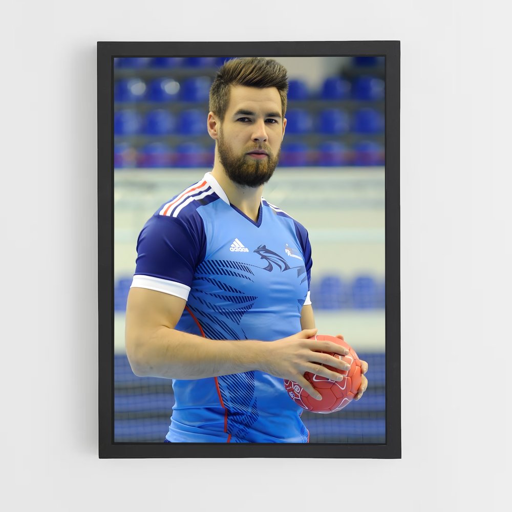 Poster Luka de karabatic – affiche Handball (vue 2)